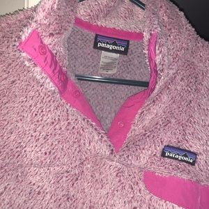 Patagonia snap pullover with pockets